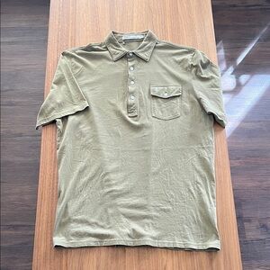 Criquet Men's Khaki Polo Shirt